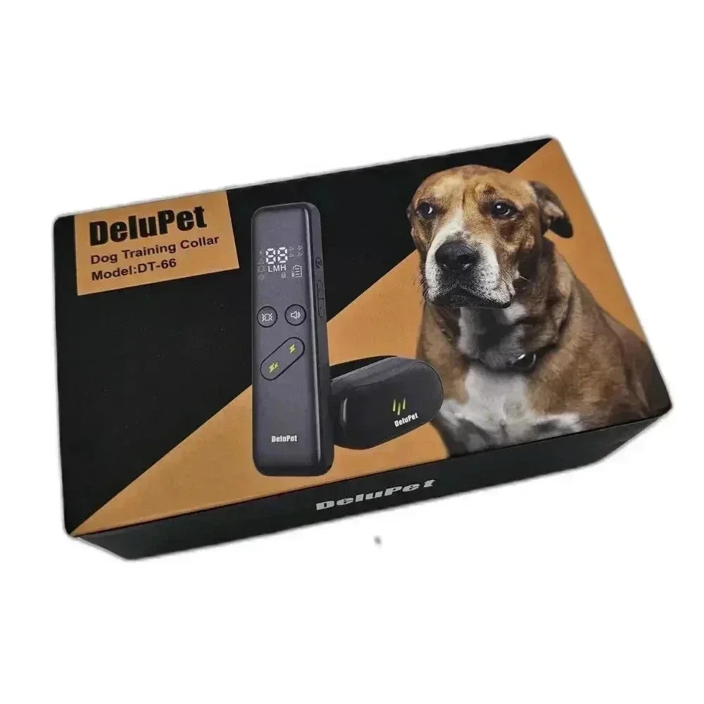 DeluPet DT-66 Dog Training Collar - Effective Obedience Solution